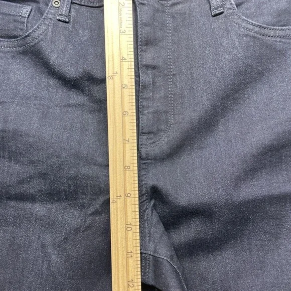 NYDJ Women's Size 14 Short Jeans Lift Tuck Technology Dark Blue Denim Straight - Picture 10 of 12